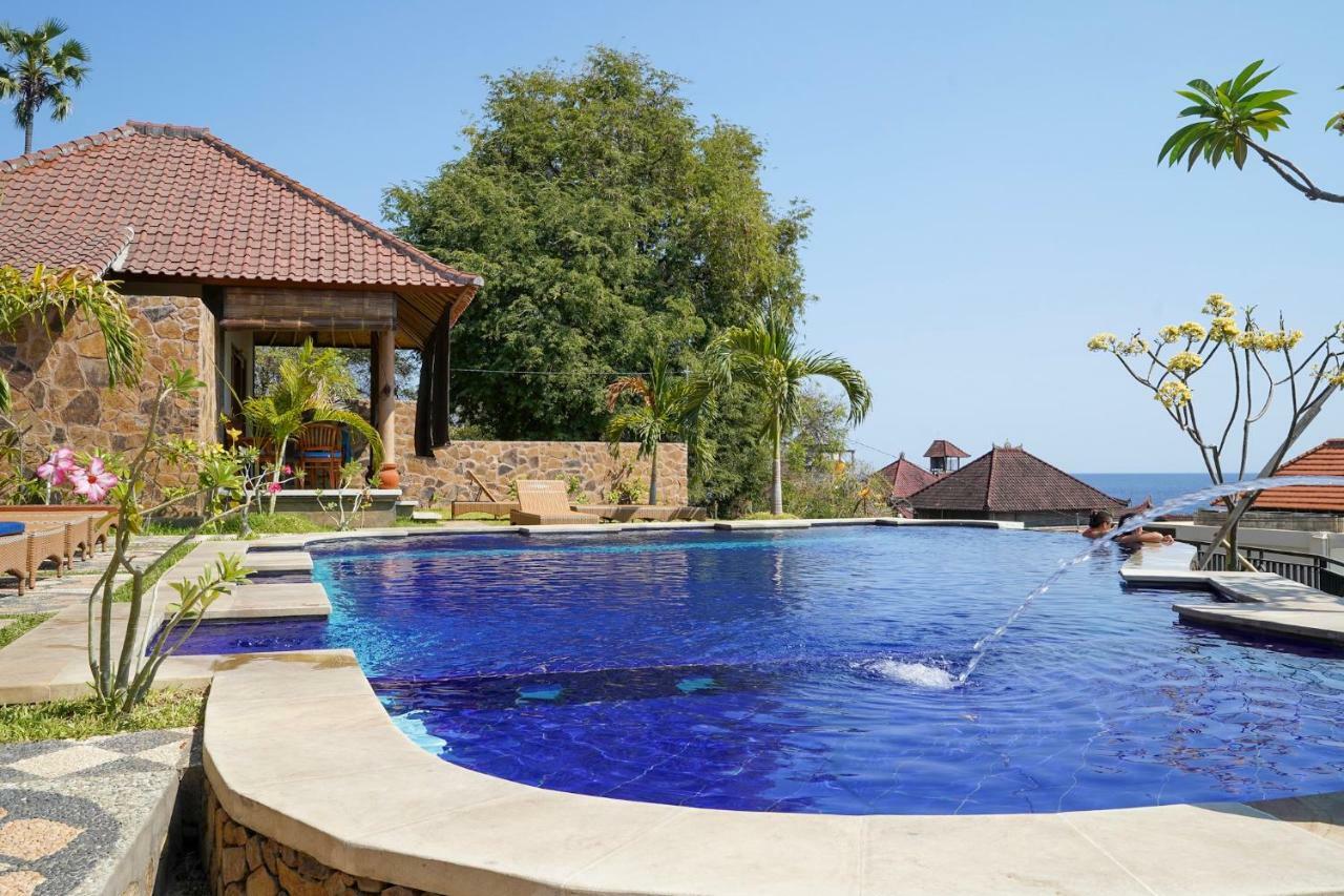 Bamboo Bali Hill Bungalows Amed Dış mekan fotoğraf